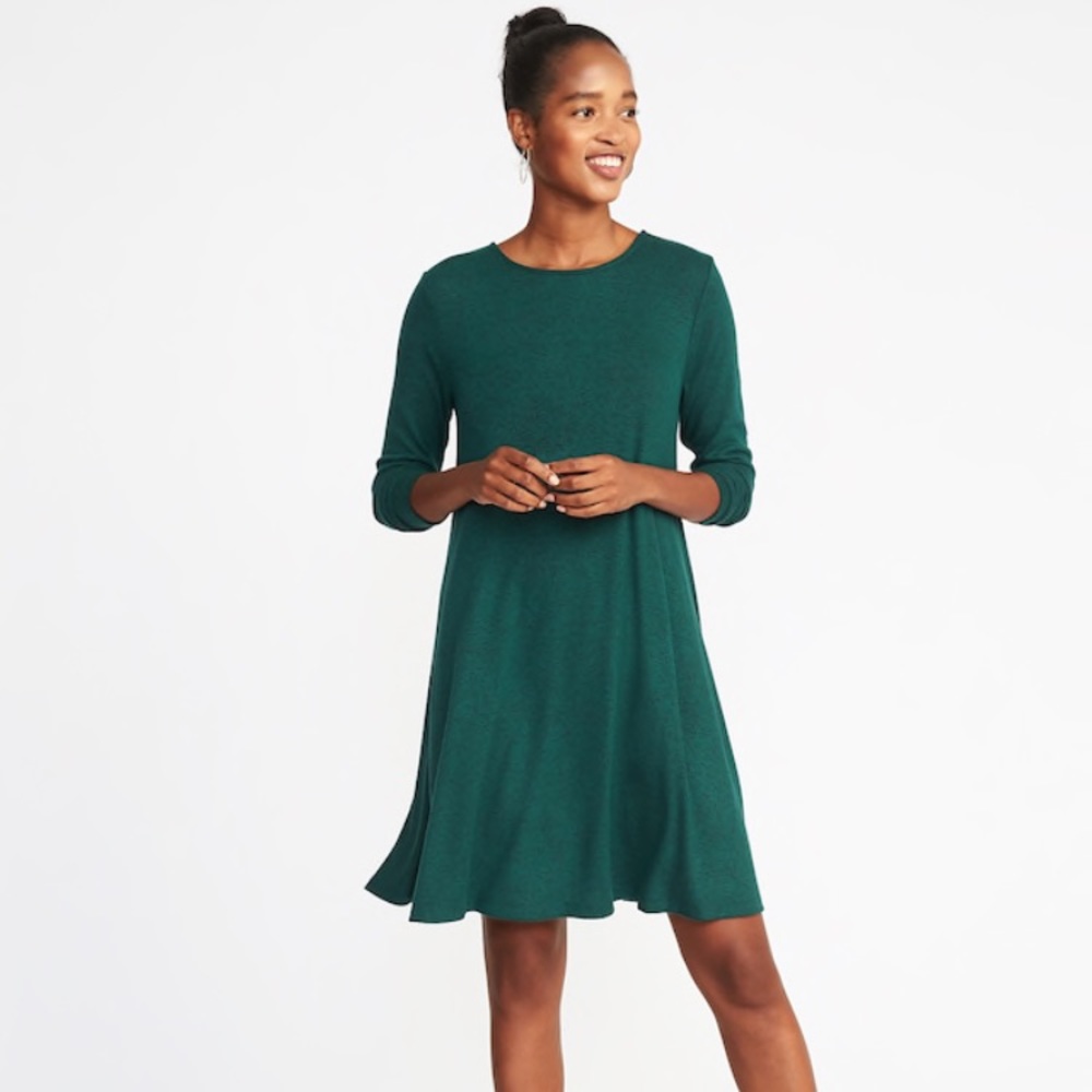 Old Navy Plush-Knit Swing Dress
